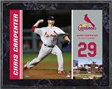Chris Carpenter St. Louis Cardinals 8x10 Color Plaque