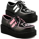 Demonia Shoes Women's CREEPER-128 2 Platform Shoe Available in 2 Colors