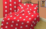 Rutgers Scarlet Knights NCAA Bed-in-a-Bag (Panel/Rotary-Solid)