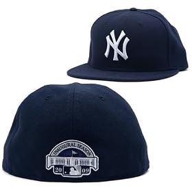 New York Yankees Authentic Game Performance 59FIFTY On-Field Cap w/2009 Inaugural Stadium Patch