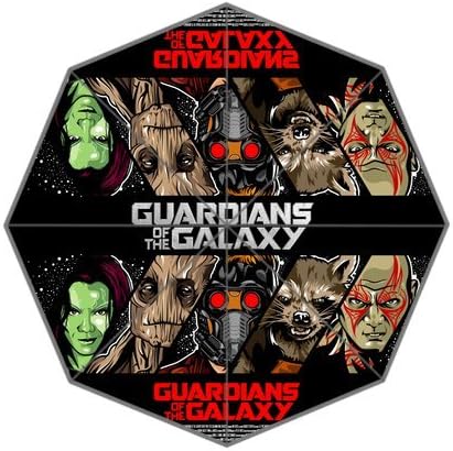 Generic Personalized Guardians Galaxy Anime Cartoon Pattren Sold By Too Amazing Fashion Custom Auto Waterproof Foldable Fabric Umbrella