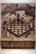 Illusion Chess Board Sports Poster Print, 24x36