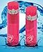 Mommy & Me Reusable Water Bottles-Hot Pink-25 & 18 ounces for Moms and Kids!