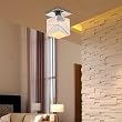 Stainless Steel Ceiling Light in Cube Shape