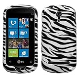 Asmyna LG Quantum Phone Protector Cover - Zebra Skin