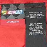 Ladies Red Nascar Spring Jacket