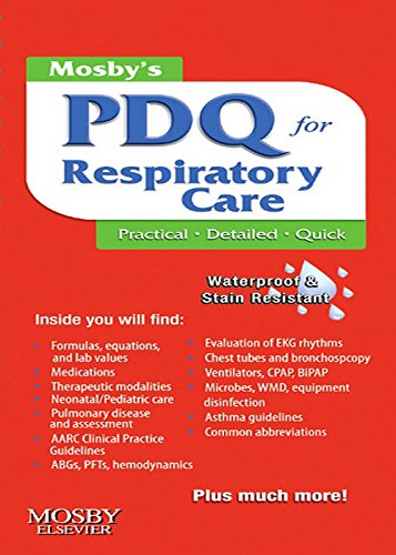 Mosby's Respiratory Care PDQ