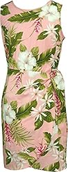 Rayon Tropical Print  Dress