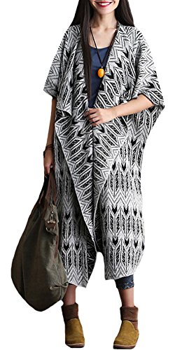 （モダンミス）Mordenmiss 冬カーディガン レデイース 超大きいサイズ ハフスリーブ