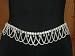 Bellydance Silver Metal Dangling Coin Hip Belt Belly Dancer Gypsy Hippie Jewelry