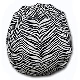MicrofibresZebraBeanBagChair