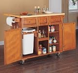 Powell Medium Oak Kitchen Butler