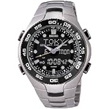 Seiko World Time Digital Alarm Chronograph SNJ015 Watch by Seiko