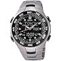Seiko World Time Digital Alarm Chronograph SNJ015 Watch