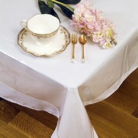 Vinyl Clear Plastic Tablecloth 60" X 84" Oblong / Rectangle