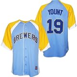 Milwaukee Brewers Cooperstown Wheelhouse Jersey Shirt - Robin Yount, X-Large