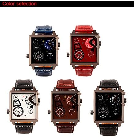 New Russian Aviator Pilot Army Military Sports Quartz Army Military Watch Leather Band Wrist Watches Blue