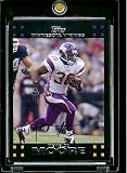 2007 Topps #80 Mewelde Moore Minnesota Vikings Football Card - Mint Condition - Shipped In Protective Display Case !