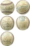 1933 New York Yankees Autographed Baseball (James Spence Authenticated)