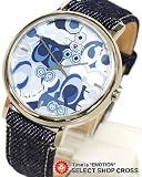 COACH Watches:COACH POPPY BLUE DENIM C LOGO ETCHED WATCH-14501254