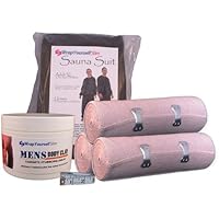 Wrap Yourself Slim Mens Mini Body Wrap Kit