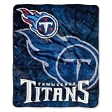 Tennessee Titans NFL Royal Plush Raschel Blanket (Roll Out Series) (50x60")