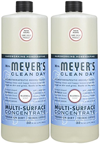 Mrs. Meyer's Clean Day Multi-Surface Concentrate - 32 oz - Bluebell - 2 Pack