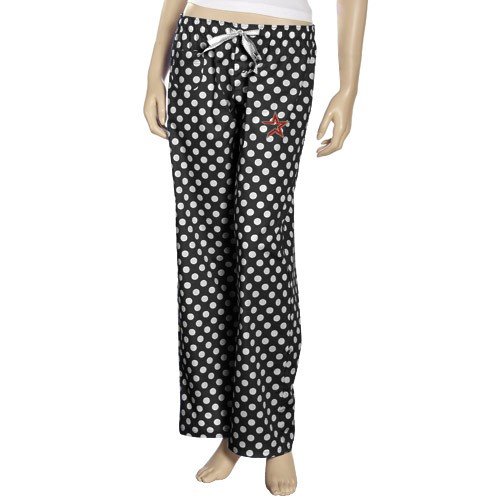 Houston Astros Ladies Black Galaxy Pajama Pants (Large)