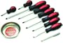 Titan (TIT17240) 10 Piece Screwdriver Set with Magnetic Dish and Pick-Up Tool