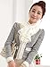 Women's Lace Ruffle Neck Long Sleeve Stand Collar OL Shirt Tops Blouse