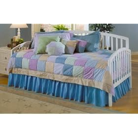 Carolina White Daybed With Link Spring And Trundle