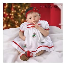 Andrea Arcello's Noelle's First Christmas Lifelike Collectible Baby Girl Doll: So Truly... by The Ashton-Drake Galleries