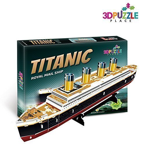 3d puzzle place titanic boat royal mail ship