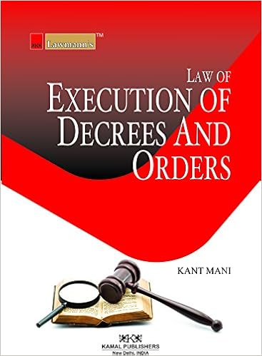 Law of Execution of Decrees and Orders