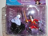 Disney Villains Figurines 2 Pack - Captain Hook and Ursula