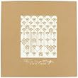 Pomegranate Frank Lloyd Wright Leather Guest Book