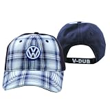 VW True Blue Plaid Cap