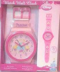 Disney Princess Watch Wall Clock 36 Inches Tall