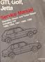 Volkswagen GTI, Golf, and Jetta service manual 1985, 1986, 1987, 1988, 1989: Gasoline, diesel, and turbo diesel including 16V (Volkswagen service manuals)