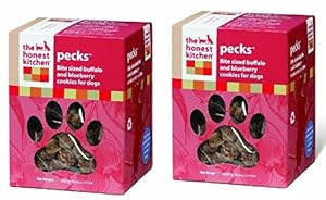 The Honest Kitchen Pecks: Buffalo & Blueberry Cookies (2 16-Ounce) The Honest Kitchen Pecks: Buffalo & Blueberry Cookies (2 16-Ounce)