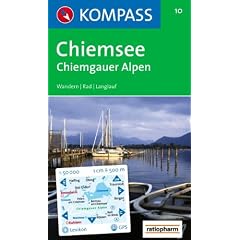 Chiemsee, Chiemgauer Alpen: Wandern / Rad / Langlauf. GPS-genau. 1:50.000