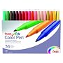 Pentel Color Pen Set, Set of 36  Assorted Colors (S360-36)
