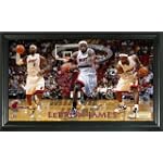 LeBron James Panoramic 12x20 Frame