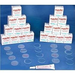 240 Watch Mineral Crystals & Cement Glue Repair Parts