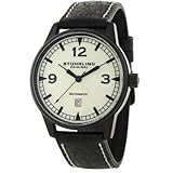Stuhrling Original Men's 129XL.335566 Sportsmans Tuskegee Warhawk Automatic Date Black Watch