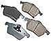 Akebono EUR819 Euro Ultra Premium Ceramic Disc Brake Pad Kit
