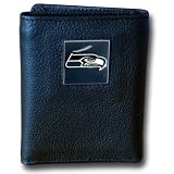 Seattle Seahawks Genuine Leather Tri-fold Wallet