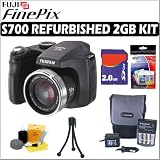 Fuji Fujifilm Fuji Finepix S700 (REFURBISHED) 7.1MP Digital Camera + 2GB Accessory Kit