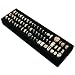 21 Slot Black Velvet Bangle Bracelet Large Display New