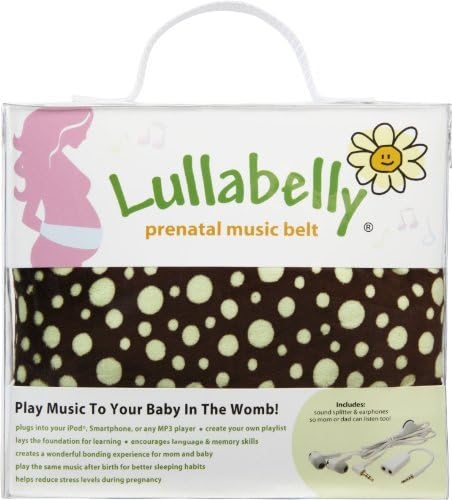 Lullabelly Prenatal Music Belt - Chocolate Brown Color: Chocolate Brown Model: B-200 (Newborn, Child, Infant)
